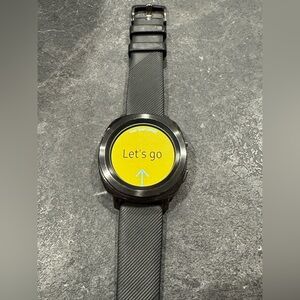 Black Samsung Galaxy Gear Sport Smartwatch R600 (2017)